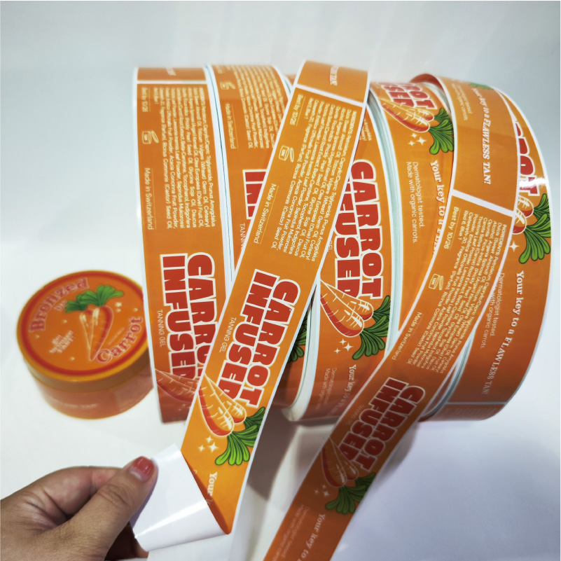 Suntan Cream Label